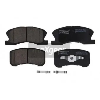 Jeu de 4 plaquettes de frein avant MAXGEAR 19-2876