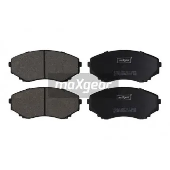 Jeu de 4 plaquettes de frein avant MAXGEAR 19-2877
