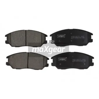 Jeu de 4 plaquettes de frein avant MAXGEAR 19-2879