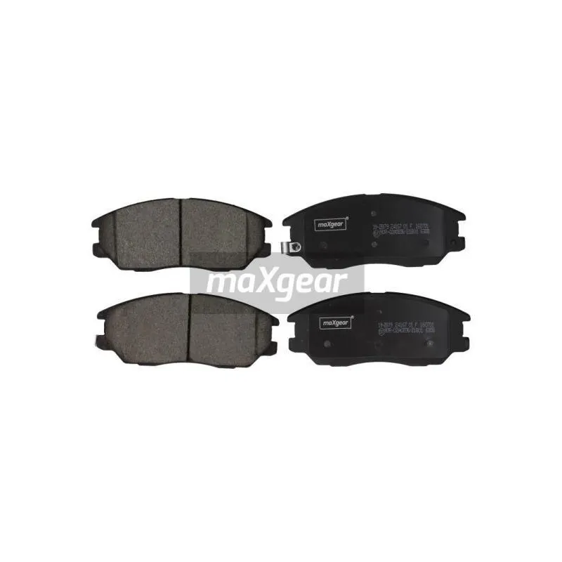Jeu de 4 plaquettes de frein avant MAXGEAR 19-2879