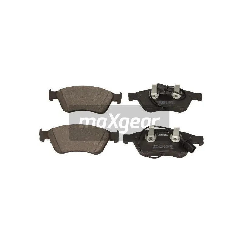 Jeu de 4 plaquettes de frein avant MAXGEAR 19-2882