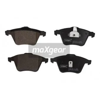 Jeu de 4 plaquettes de frein avant MAXGEAR 19-2883