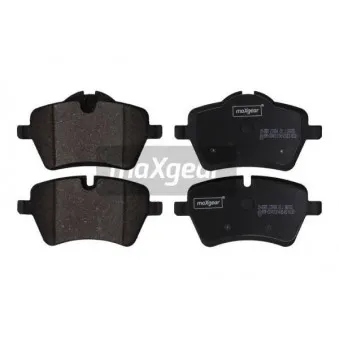 Jeu de 4 plaquettes de frein avant MAXGEAR 19-2885