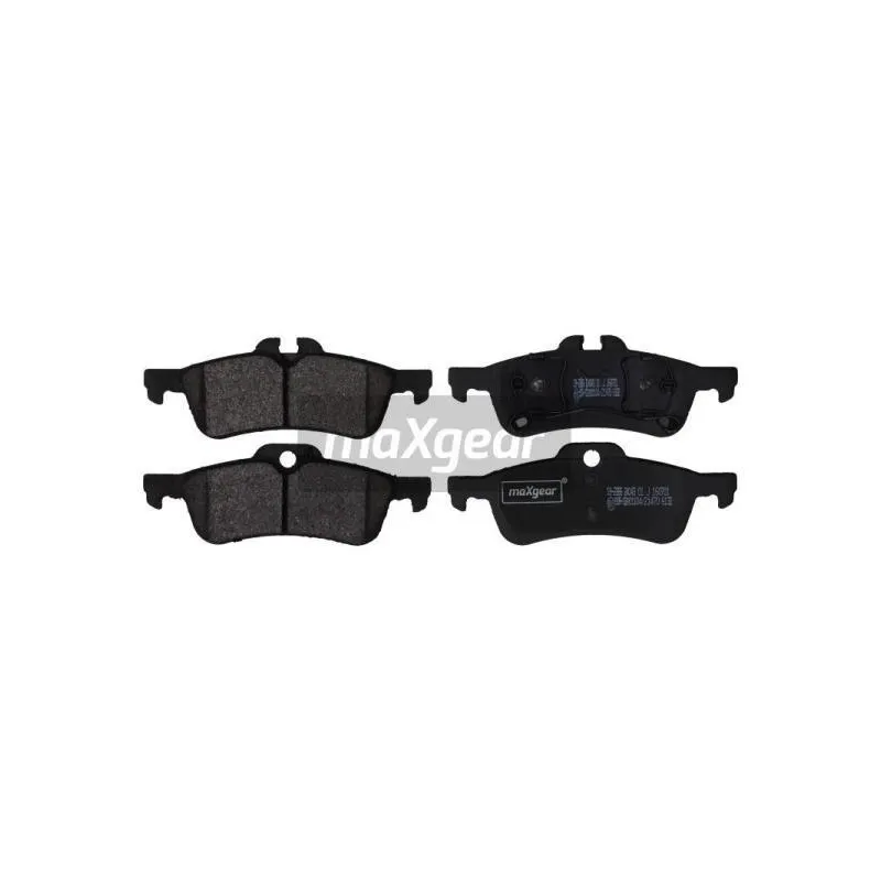 Jeu de 4 plaquettes de frein arrière MAXGEAR 19-2886