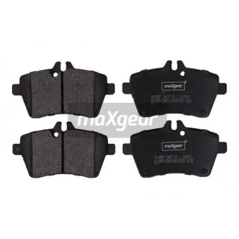 Jeu de 4 plaquettes de frein avant MAXGEAR 19-2887