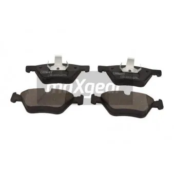 Jeu de 4 plaquettes de frein avant MAXGEAR 19-2888
