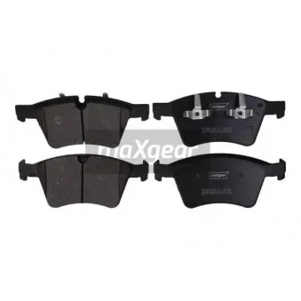 Jeu de 4 plaquettes de frein avant MAXGEAR 19-2889