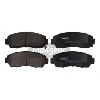 Jeu de 4 plaquettes de frein avant MAXGEAR 19-2895