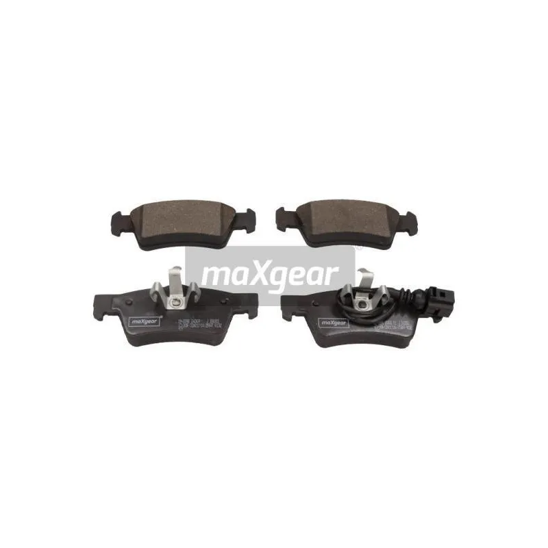 Jeu de 4 plaquettes de frein arrière MAXGEAR 19-2898