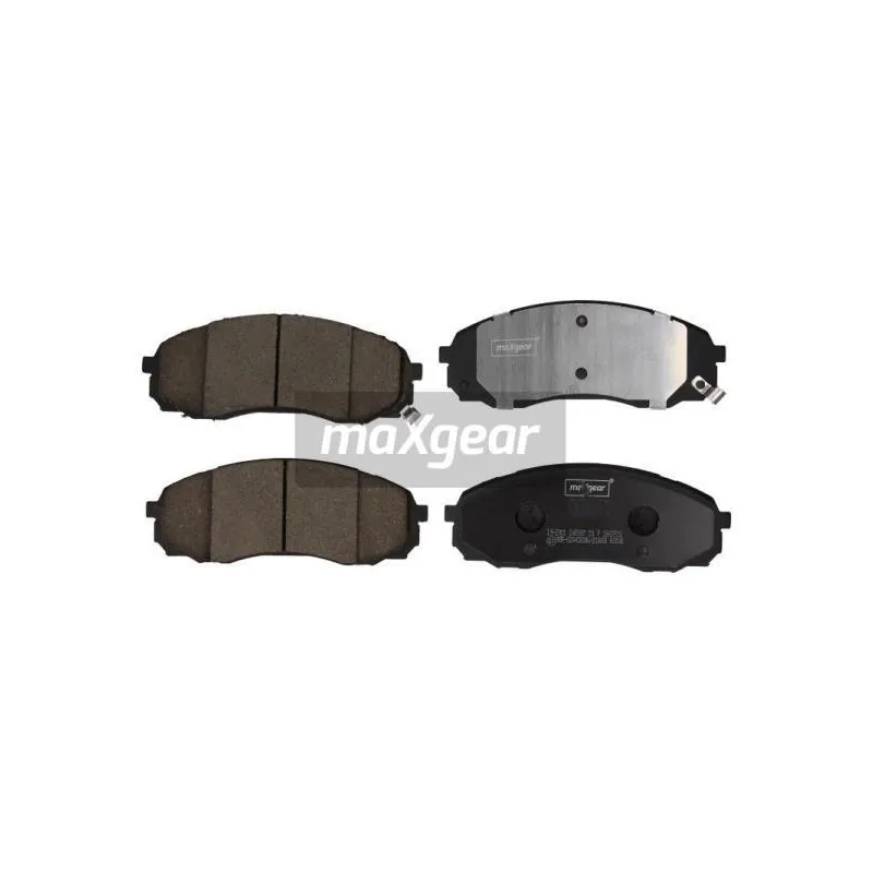 Jeu de 4 plaquettes de frein avant MAXGEAR 19-2901