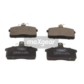 Jeu de 4 plaquettes de frein arrière MAXGEAR 19-2903