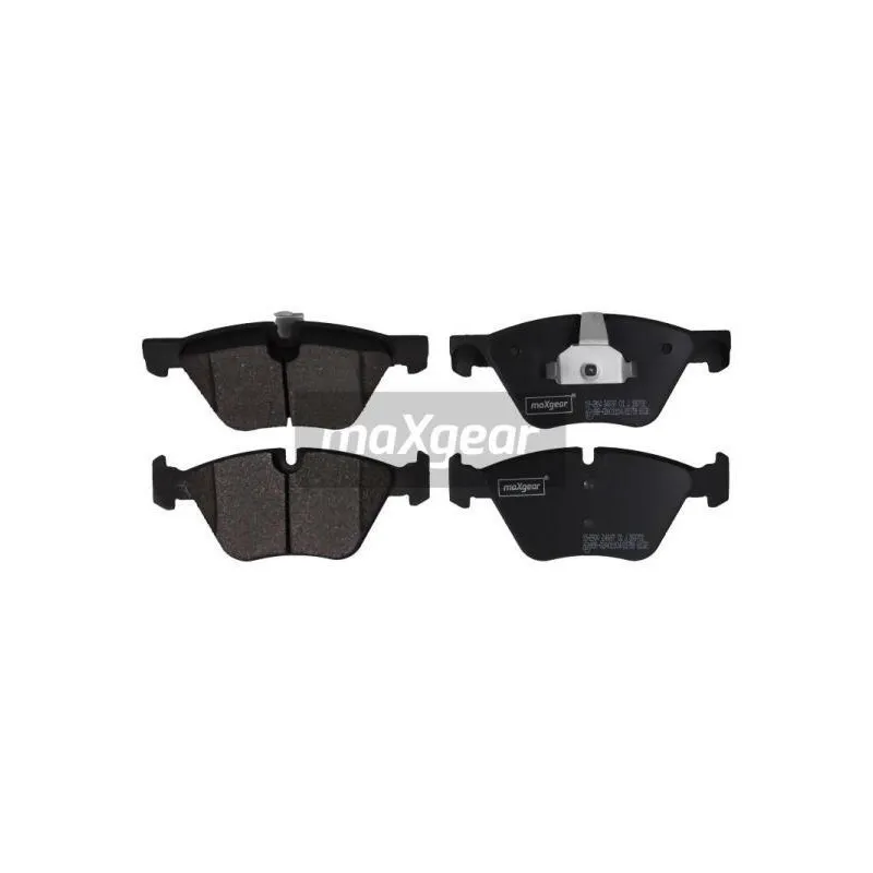 Jeu de 4 plaquettes de frein avant MAXGEAR 19-2904