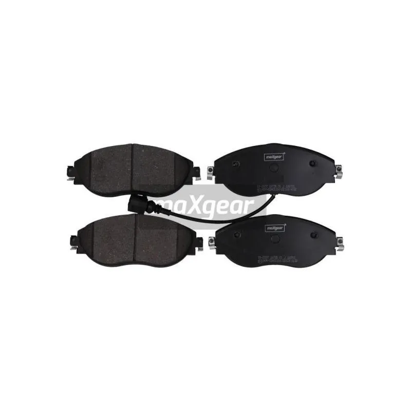Jeu de 4 plaquettes de frein avant MAXGEAR 19-2907