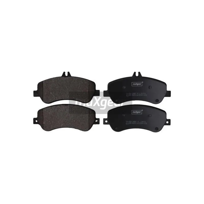 Jeu de 4 plaquettes de frein avant MAXGEAR 19-2909