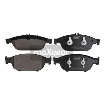 Jeu de 4 plaquettes de frein avant MAXGEAR 19-2913