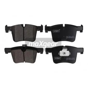 Jeu de 4 plaquettes de frein avant MAXGEAR 19-2917