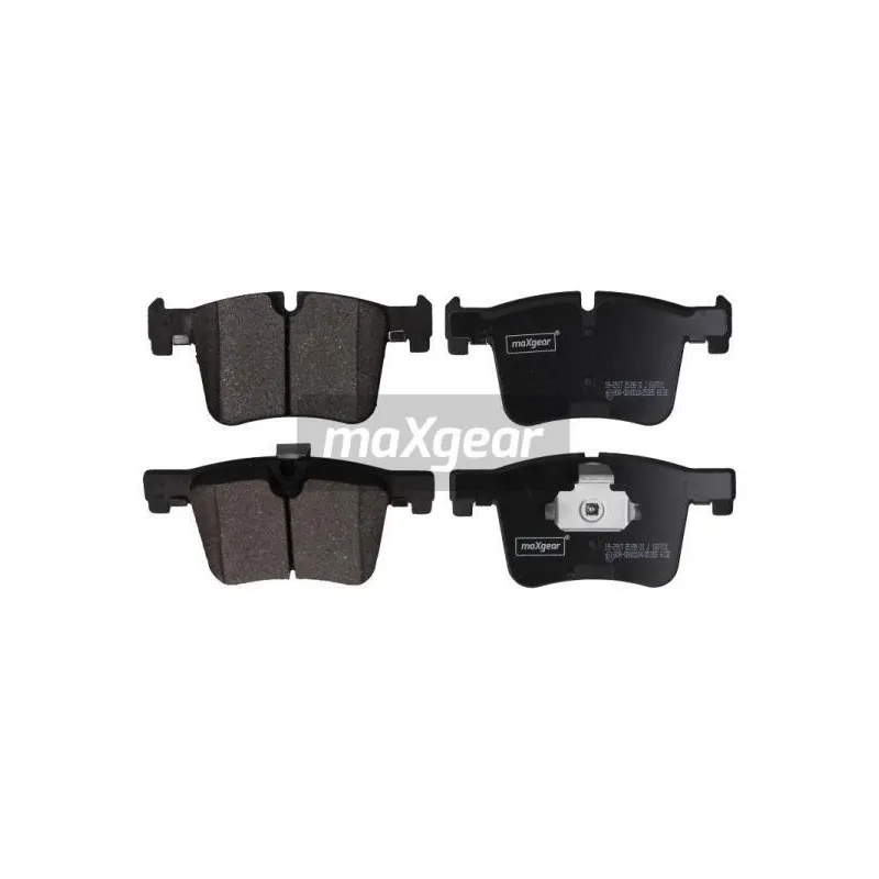 Jeu de 4 plaquettes de frein avant MAXGEAR 19-2917