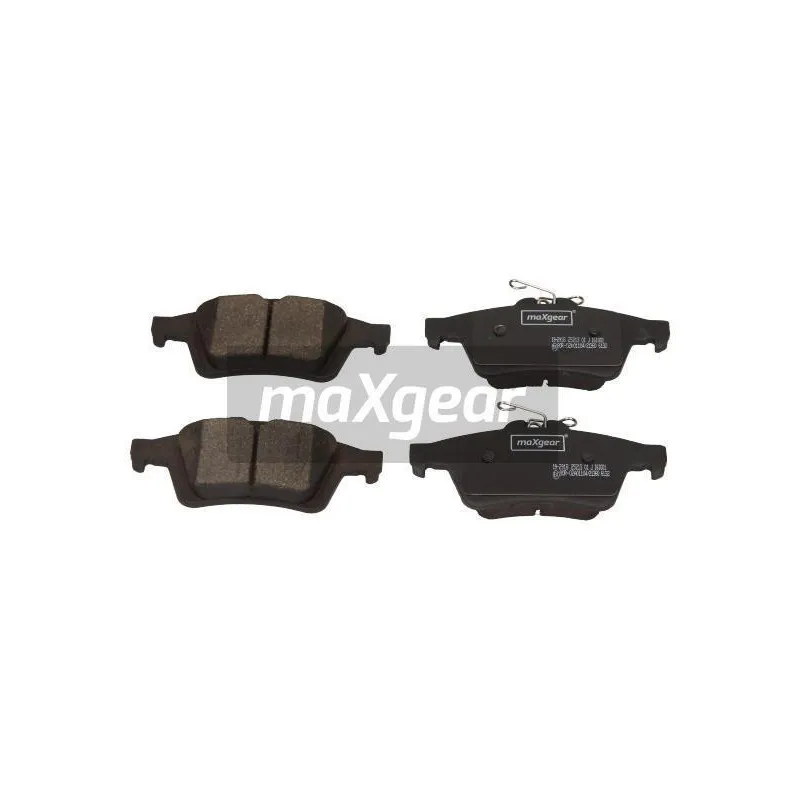 Jeu de 4 plaquettes de frein arrière MAXGEAR 19-2918