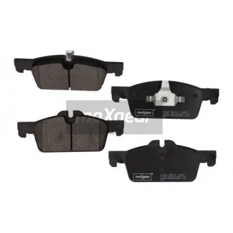 Jeu de 4 plaquettes de frein avant MAXGEAR 19-2922