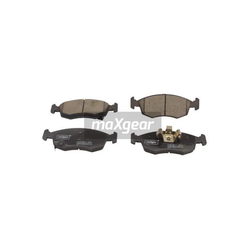 Jeu de 4 plaquettes de frein avant MAXGEAR 19-2923