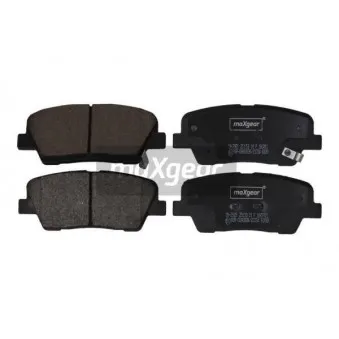 Jeu de 4 plaquettes de frein arrière MAXGEAR 19-2925