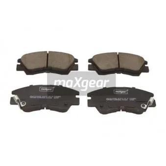 Jeu de 4 plaquettes de frein avant MAXGEAR 19-2938