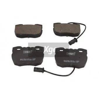 Jeu de 4 plaquettes de frein avant MAXGEAR 19-2939