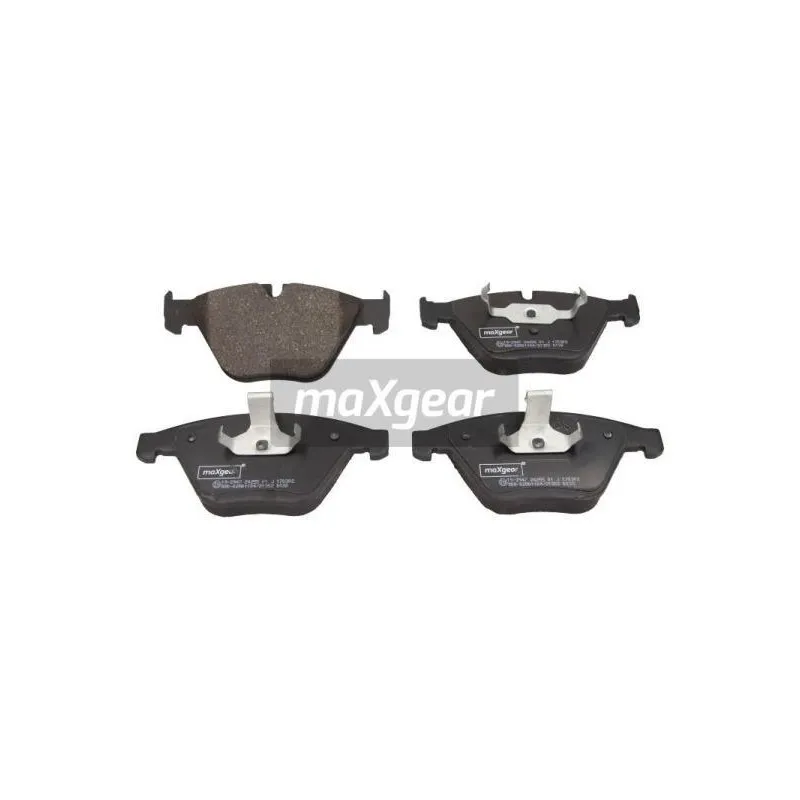 Jeu de 4 plaquettes de frein avant MAXGEAR 19-2947