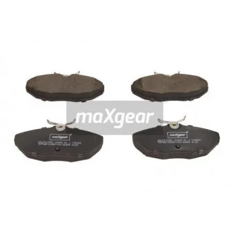 Jeu de 4 plaquettes de frein arrière MAXGEAR 19-2951