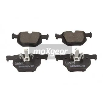 Jeu de 4 plaquettes de frein arrière MAXGEAR 19-2952