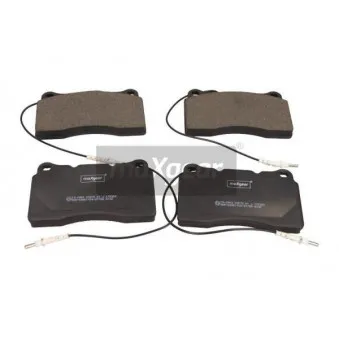Jeu de 4 plaquettes de frein avant MAXGEAR 19-2959