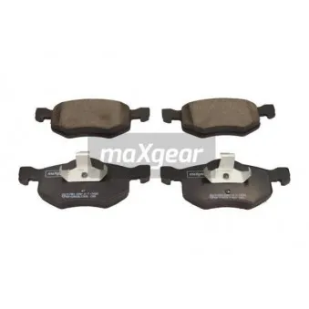 Jeu de 4 plaquettes de frein avant MAXGEAR 19-2963