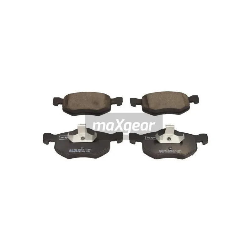 Jeu de 4 plaquettes de frein avant MAXGEAR 19-2963