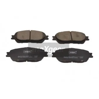 Jeu de 4 plaquettes de frein avant MAXGEAR 19-2964