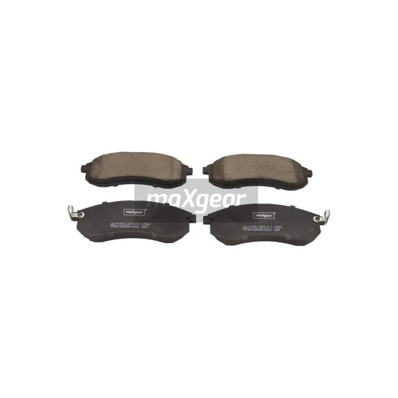 Jeu de 4 plaquettes de frein avant MAXGEAR 19-2965