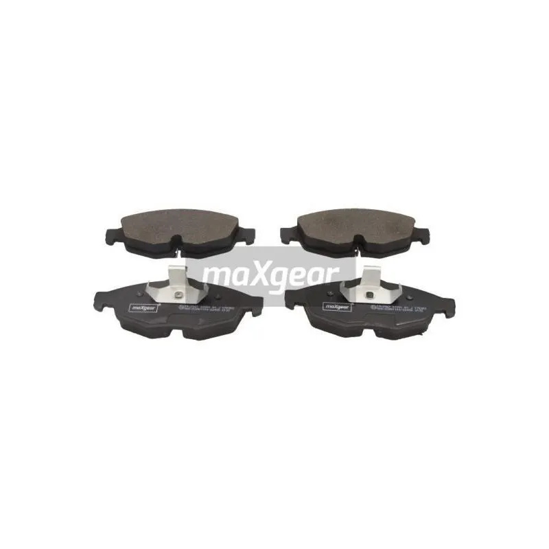 Jeu de 4 plaquettes de frein avant MAXGEAR 19-2967