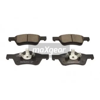 Jeu de 4 plaquettes de frein avant MAXGEAR 19-2984