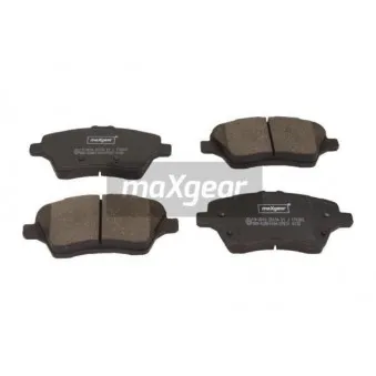 Jeu de 4 plaquettes de frein avant MAXGEAR 19-3018