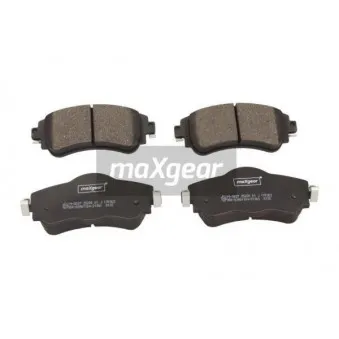 Jeu de 4 plaquettes de frein avant MAXGEAR 19-3027
