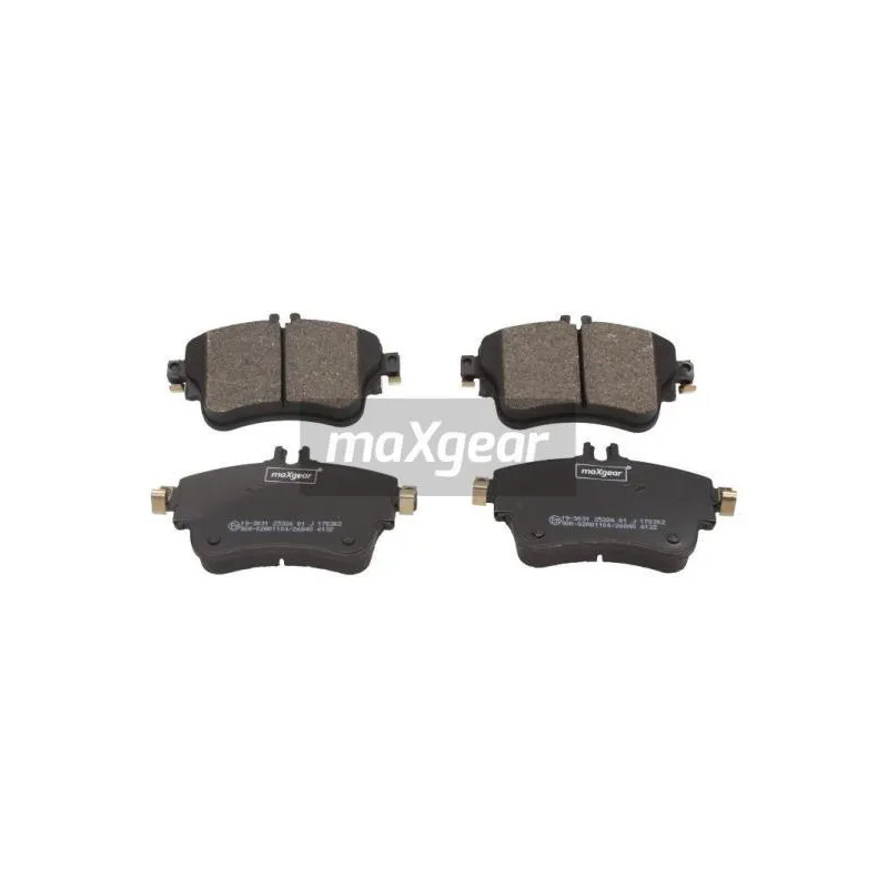 Jeu de 4 plaquettes de frein avant MAXGEAR 19-3031