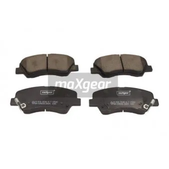 Jeu de 4 plaquettes de frein avant MAXGEAR 19-3032