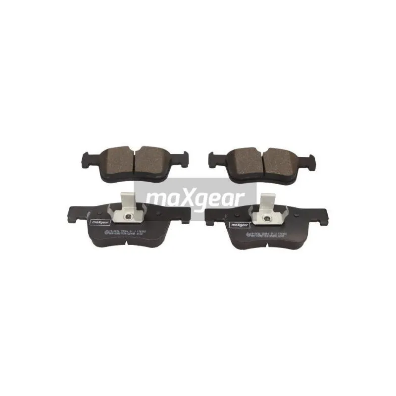 Jeu de 4 plaquettes de frein avant MAXGEAR 19-3036