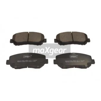 Jeu de 4 plaquettes de frein avant MAXGEAR 19-3038