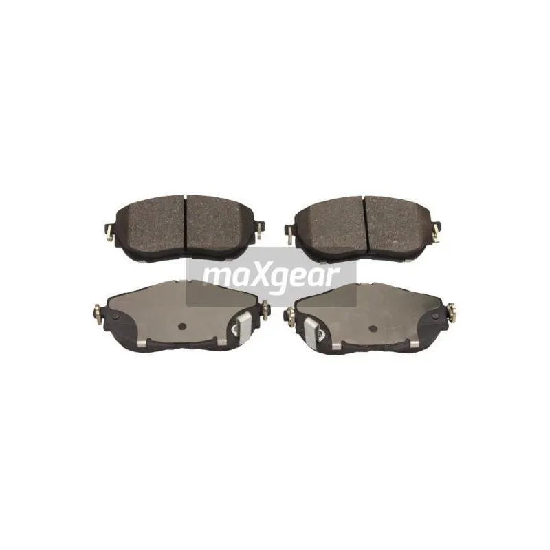 Jeu de 4 plaquettes de frein avant MAXGEAR 19-3044