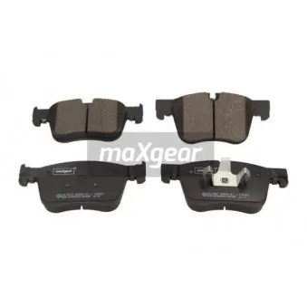 Jeu de 4 plaquettes de frein avant MAXGEAR 19-3047