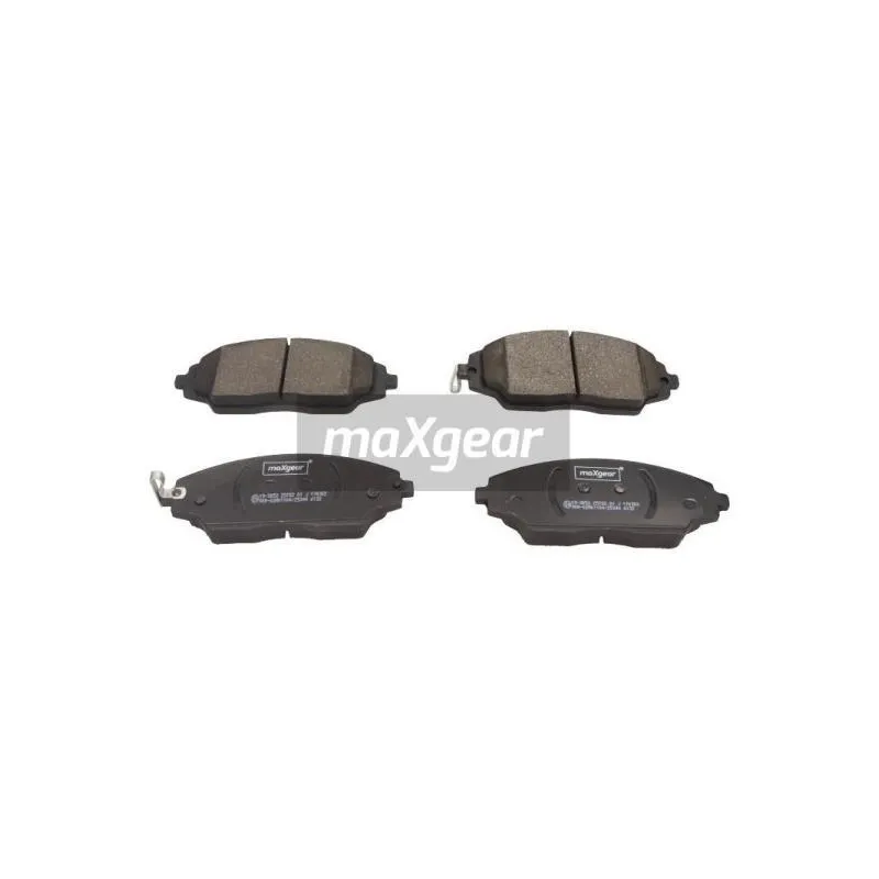 Jeu de 4 plaquettes de frein avant MAXGEAR 19-3053