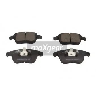 Jeu de 4 plaquettes de frein avant MAXGEAR 19-3056