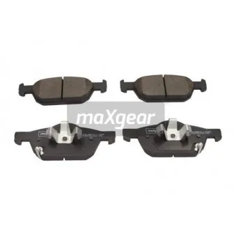 Jeu de 4 plaquettes de frein avant MAXGEAR 19-3063