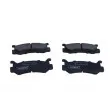 Jeu de 4 plaquettes de frein arrière MAXGEAR 19-3066 - Visuel 1