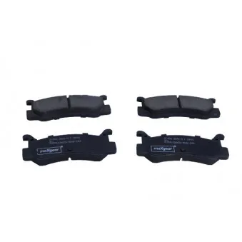 Jeu de 4 plaquettes de frein arrière MAXGEAR 19-3066